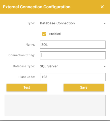 New connection
