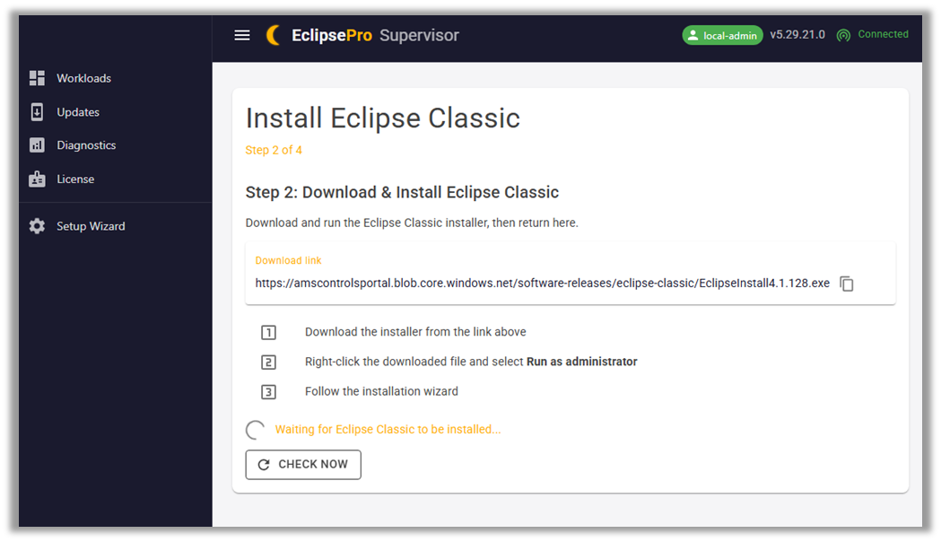 Classic Install